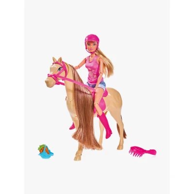 Abbildung von Steffi Love Puppe mit Pferd + Zubehör