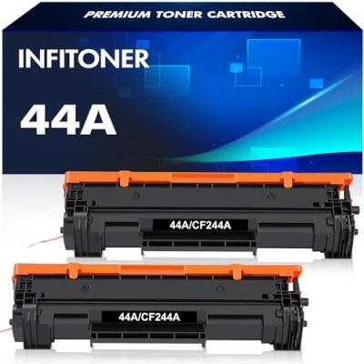 Abbildung von 2er Pack 44A CF244A Toner Schwarz für HP Laserjet Pro MFP M28w M15w M15a M28a M16w M16a M28 M29w M29a M29 M15 M16 Tonerkartusche