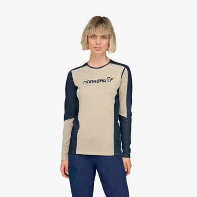 Abbildung von Norrøna Falketind Equaliser Merino Round Neck W ondergoed tops