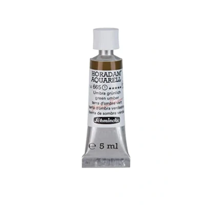 Abbildung von Schmincke HORADAM® AQUARELL feinste Künstler Aquarellfarben, Umbra grünlich 5 ml