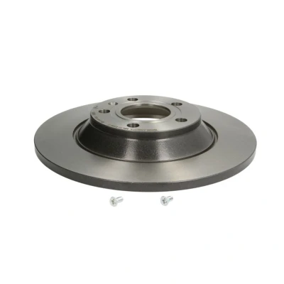 Abbildung von BREMBO COATED DISC LINE 08.A816.11 Bremsscheibe 302 12 5 voll beschichtet mit Schrauben AUDI: A6 C6 Allroad