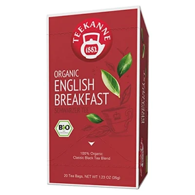 Abbildung von Teekanne Organic English Breakfast Bio Schwarztee 20 Teebeutel 35g
