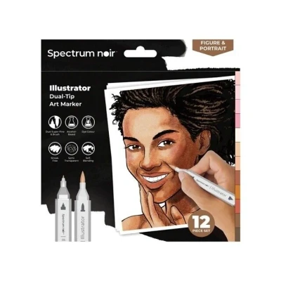 Abbildung von Spectrum Noir Illustrator 12st Figure &amp; Portrait