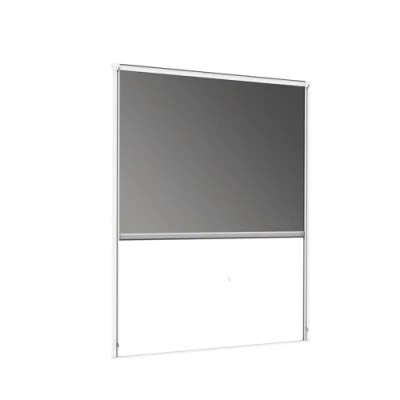 Abbildung von Windhager Insektenschutzrollo, transparent, Insektenschutz Hitzeschutz, BxH: 100x160 cm