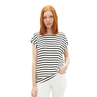 Abbildung von TOM TAILOR Denim Damen Basic Bluse