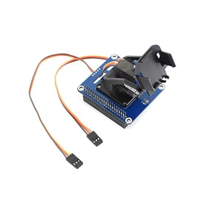 Abbildung von IBest Mini 2 DOF pan tilt HAT Kit with Micro Servos for Raspberry Pi Zero/Zero W/Zero WH/2B/3B/3B+ Allow to Control Camera Movement and Sense Light Intensity I2C Interface
