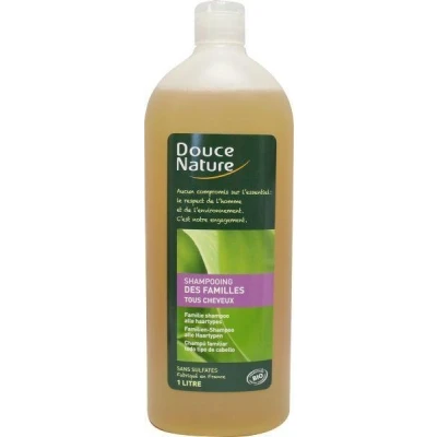 Abbildung von Douce Nature PRI 4804 Bio Shampoo für die Brennnessel, Palmarosa, 1 l