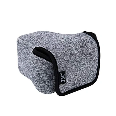 Abbildung von JJC Kameratasche für spiegellose aus weichem Neopren, Canon EOS M50 M5 Fuji Fujifilm X E4 S10 T30 T20 T10 A3 A2 M1 Sony a7C DSLR Kameras, ultraleichte Stroage Tasche