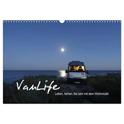 Abbildung von Vanlife Leben, fahren, frei sein mit dem Wohnmobil (Wandkalender 2025 DIN A3 quer), CALVENDO Monatskalender