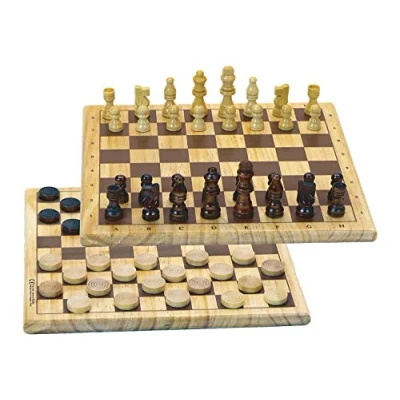 Abbildung von Jeujura Dames et d&#039;Echecs: Wende Spielbaum für Gesellschaftsspiel Mindestalter: 3 Jahre, 66430, mehrfarbig