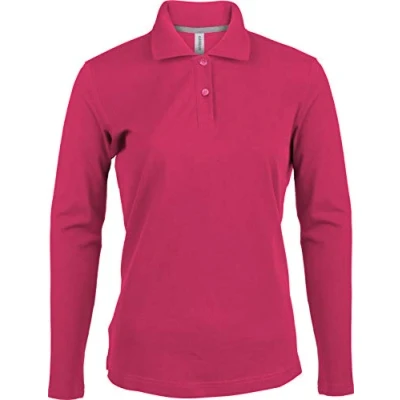 Abbildung von Kariban Polo Femme Manches Longues