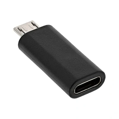 Abbildung von Inline InLine® USB 2.0 Adapter, Micro Stecker auf C Buchse Adapter