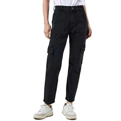 Abbildung von NOISY MAY Damen NMMONI HW Utility Cargo ANK AZ329BL NOOS Jeanshose, Black, 25 W/32 L