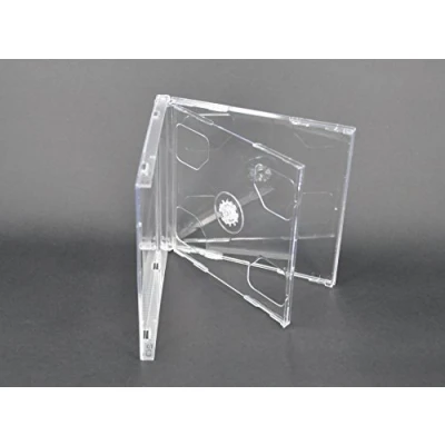Abbildung von Vision Media 10 X Double Clear CD Jewel Case 10.4mm Spine by