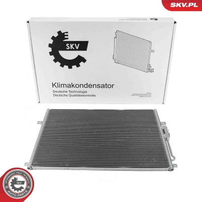Abbildung von ESEN SKV 86SKV425 Klimakondensator ohne Trockner Aluminium 658mm JEEP: Grand Cherokee II (WJ, WG) 4.0 4x4, 4.7 V8 3.1 TD 4x4