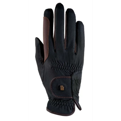Abbildung von Roeckl Handschuhe Malta Roeck Grip Biocolor Sommer Schwarz/Mokka 7,5