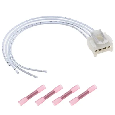 Abbildung von Auto Rückleuchte Rücklicht Kabelbaum Stecker 4 Pin 20cm 12495980 46556347 Kompatibel mit FIAT Punto Alfa Romeo 147