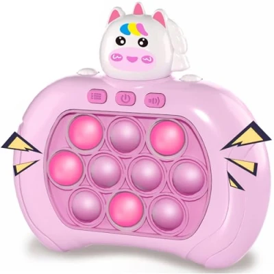 Abbildung von Quick Push Pop Game Fidget Toys Pro für Kinder &amp; Erwachsene, Handheld Spiel, schnelle Puzzle Spielmaschine, Bubble Stress Spielzeug, Geschenk Jungen, Mädchen, Teenager
