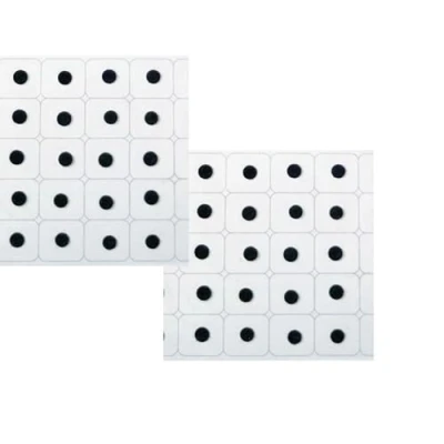 Abbildung von KULIA® schwarzes Bindi runde Punkte Gesichtsedelsteine Stirnaufkleber Frauen 6 Pakete Tattoos Sticker Tikka Mix Größe Stirn Rund Modeschmuck Gesichtsschmuck Aufkleber
