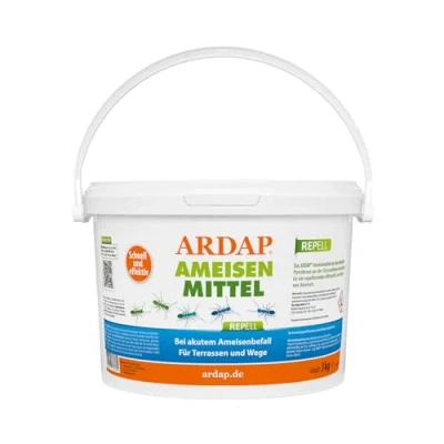 Abbildung von ARDAP Repell Ameisenmittel 3kg Ameisenpulver Ameisenstreumittel Mittel gegen Ameisen zum Streuen draußen für Wirkt schnell &amp; effektiv bei akutem Befall