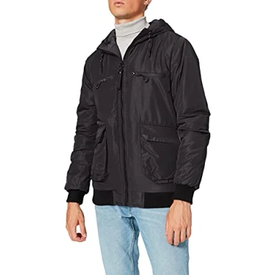 Abbildung von Soul Star Herren Inverse Jacke, Schwarz (Schwarz 222222), L