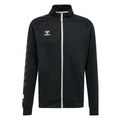 Abbildung von Hummel MOVE GRID COT. ZIP Sweatjacke, Herren, Größe: XXL, Black