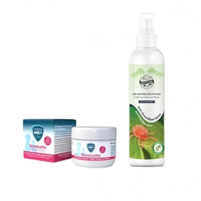 Abbildung von Bellfor Grasmilben Sparset für Hunde 280 ml