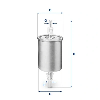 Abbildung von UFI 53.222.00 Innenraumfilter Partikelfilter 200 271 20 SUZUKI: Grand Vitara 2 SUV