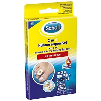 Abbildung von Scholl Hühneraugenpflaster 2 in 1 (Set, 21 St)