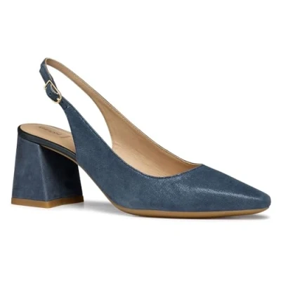 Abbildung von Geox D Giselda Pumps, Damen, Größe: 38.5, Dark avio Schuhe