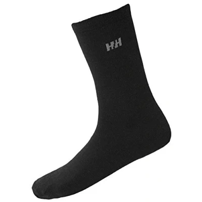 Abbildung von Unisex Helly Hansen Everyday Wool Sock 2Pk, Schwarz, 45 47