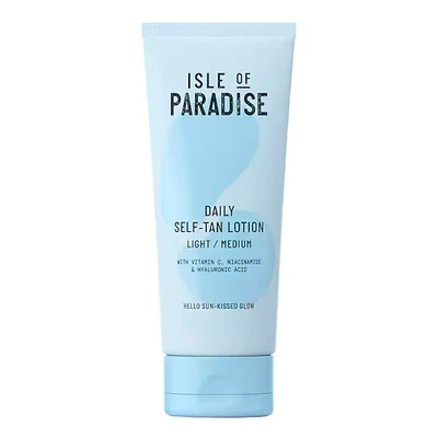 Abbildung von Isle Of Paradise Daily Self tan Lotion Selbstbräunungslotion gradual Tanning Light/medium 250ml