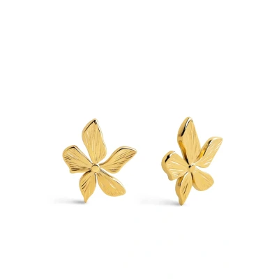 Abbildung von Singularu Jasmine Ohrringe goldcoloured, Damen, Größe: One Size, Gold coloured