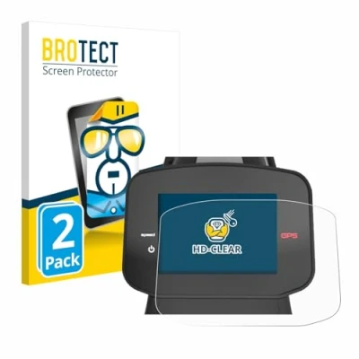 Abbildung von BROTECT (2 Stück Schutzfolie für PowaKaddy FX7 GPS 3.5&quot; Displayschutz Folie Ultra Klar