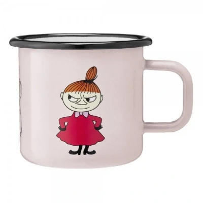Abbildung von Muurla Kindergeschirr Set Tasse Mumins Little My Pink (370 ml)