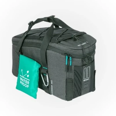 Abbildung von Tasche Für Gepäckträger Basil Discovery 365D 9 Liter 36 X 16 20 Cm Schwarz Meliert