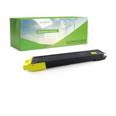 Abbildung von Green2Print Toner gelb 12000 Seiten ersetzt Kyocera TK 8325Y, 1T02NPANL0 passend für TASKalfa 2551CI