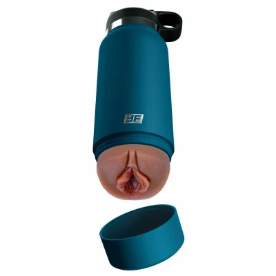 Abbildung von Masturbator „Fuck Flask Private Pleaser“ in neutraler Trinkflaschen Optik