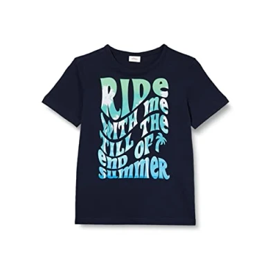 Abbildung von s.Oliver Junior Jungen 404.10.206.12.130.2116285 T Shirt, blau, 104/110