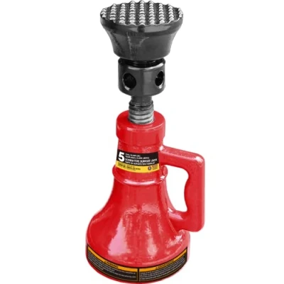 Abbildung von BIG RED 5 Tonnen (4,5 kg) Torin Profi Auto Stützschraubenheber für Hausbau, Brückenstabilisierung, rot, ASJ05R