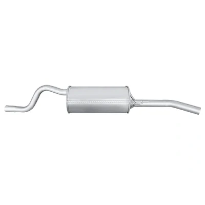 Abbildung von HELLA 8LD 366 034 541 Endschalldämpfer hinten mit Anbauteilen RENAULT: THALIA 2