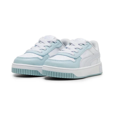 Abbildung von Puma Carina Street Lauflernschuh für Kinder, Größe: 23, White silver mist Schuhe