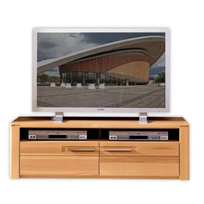 Abbildung von Innostyle Lowboard &quot;Nature Plus&quot;, Breite 130 cm, 2 Schubkästen, 1 offenes Fach