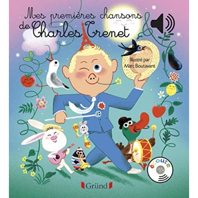 Abbildung von Mes premières chansons de Charles Trenet Livre sonore avec 6 puces sonores les extraits origi