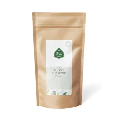 Abbildung von ELIAH SAHIL Bio Pulver Shampoo OUTDOOR Re Fill Bag Nachfüllpackung 250 Gramm 100% zertifizierte Naturkosmetik Haut und Haar ca. 100 Anwendungen Reiseshampoo ZERO (Green) Waste