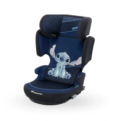 Abbildung von Bebeconfort Disney RoadFix i Size, Kindersitz, 3,512 Jahre (100150 cm), Folgekindersitz Stitch Disney, Klappbar, Leicht (4,4 kg), 14 Kopfstützenpositionen, Authentic