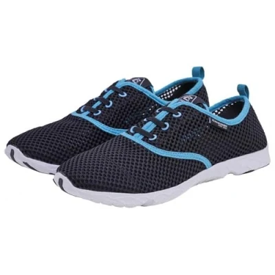 Abbildung von Cressi 1946 Moderne Wassersportschuhe Aqua Shoes, Schwarz/Blau, 40, XVB972340