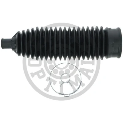 Abbildung von OPTIMAL LM 10101S Lenkmanschette Thermoplast Vorderachse mit Schellen VOLKSWAGEN: Polo IV Schrägheck, Fox SKODA: Fabia 1 Combi