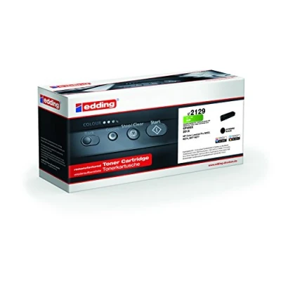 Abbildung von edding Toner EDD 2129 Schwarz Reichweite 2800 Seiten Ersetzt HP 201X (CF400X)