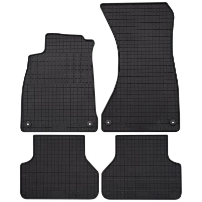 Abbildung von PETEX Gummimatten passend für A4 / Avant ab 10/2015 Allroad 10/2016 A5 Sportback 01/2017 schwarz 4 teilig